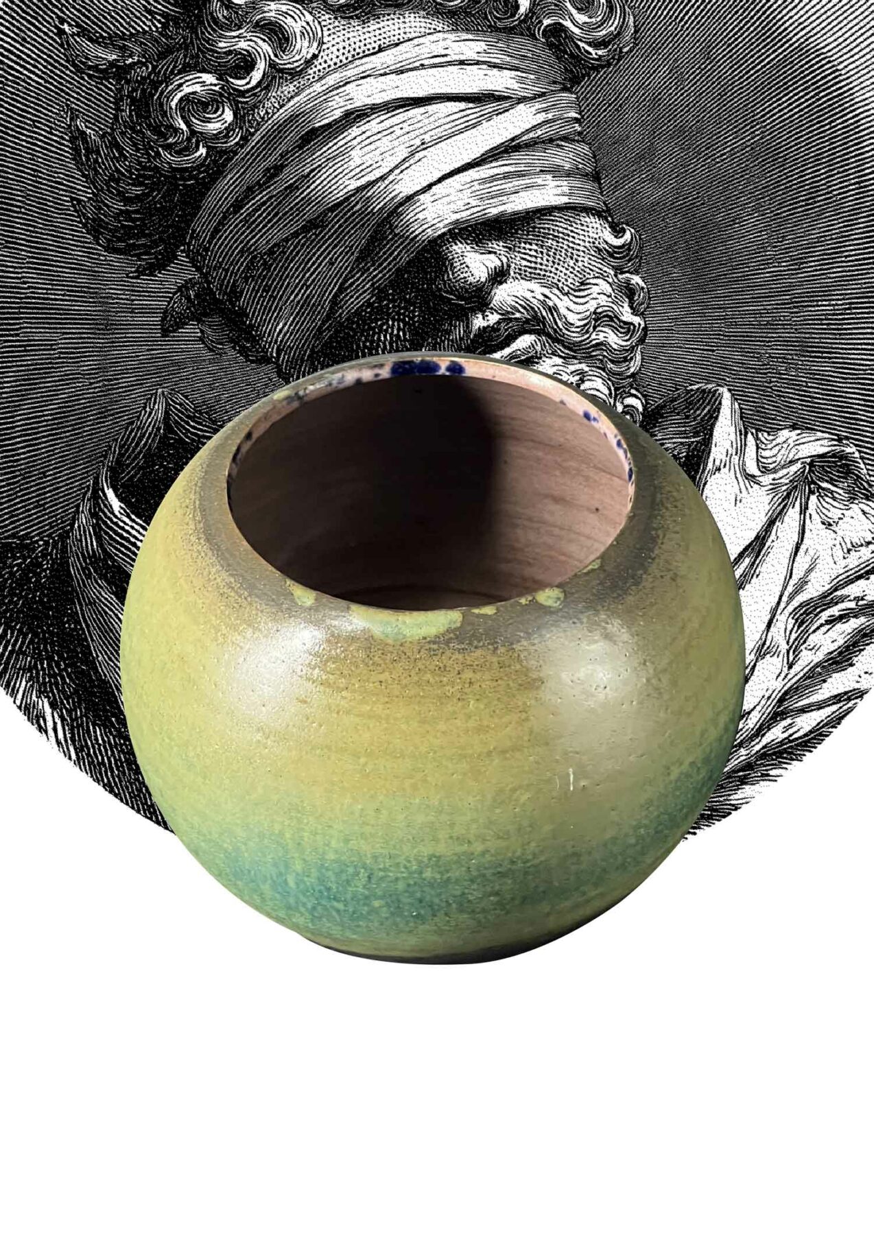 Vase rond