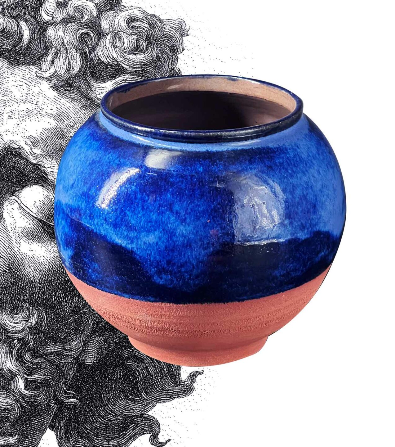 Vase rond des abysses