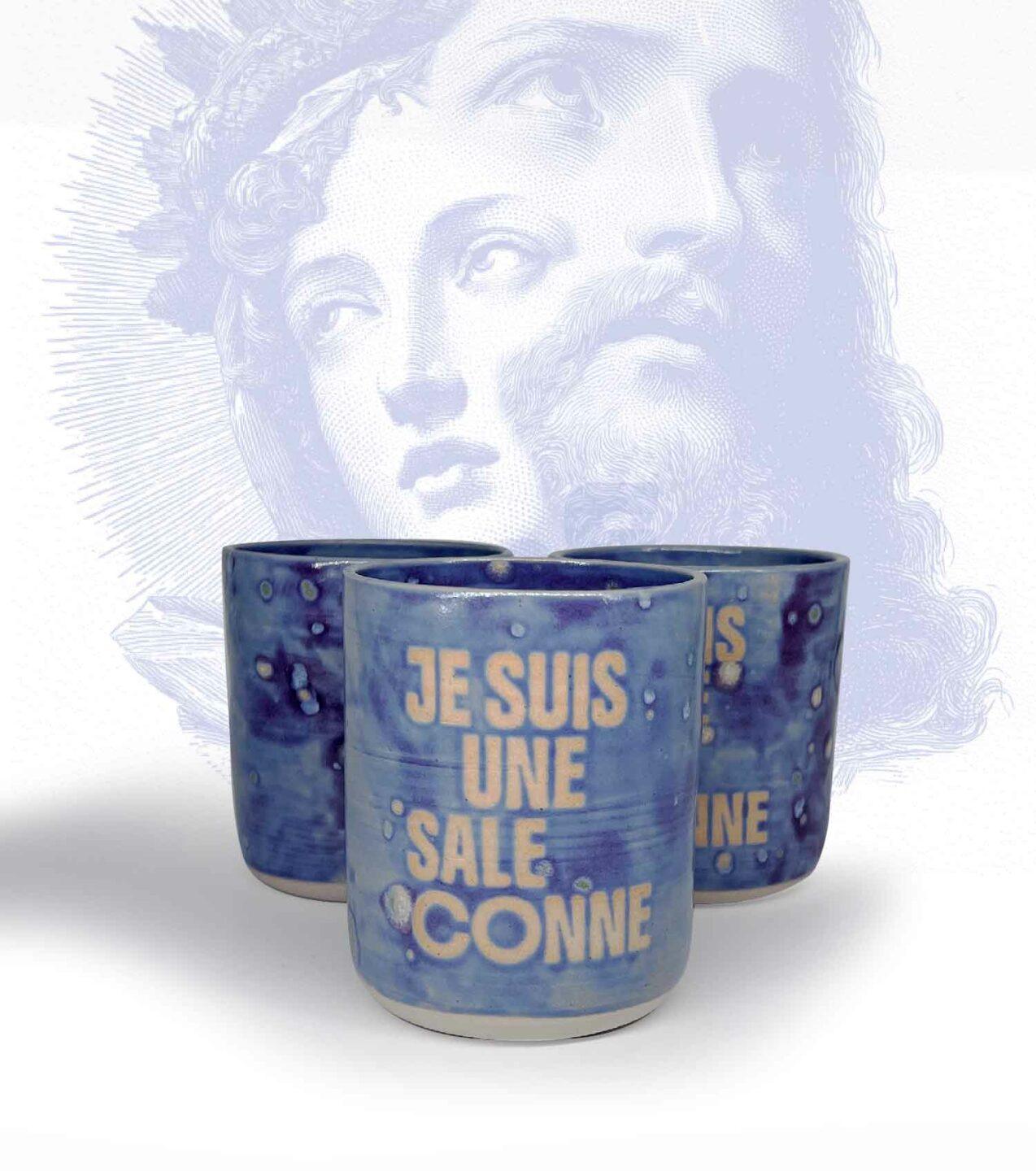 mug imprimé " je suis une sale conne"